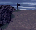 Path Thru Mt. Panorama (Night) - Digimon World
