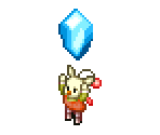 Moogle Crystal Bearer and Crystal - Crystal Defenders R1 / R2
