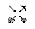 Weapons & Items - Final Fantasy Adventure / Seiken Densetsu