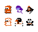 General Sprites - Ninja JaJaMaru-kun (JPN)