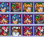 Password Screen - Mega Man 7