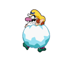 Wario (Snowball) - Wario Land: Shake It! / Wario Land: The Shake Dimension