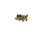 #551 Sandile - Pokémon Black / White