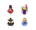 Characters - Touhou Eiyashou (Imperishable Night)