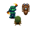 Ankor Wat Enemies - Illusion of Gaia / Illusion of Time