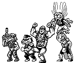 Bosses - Teenage Mutant Ninja Turtles 1: Fall of the Foot Clan