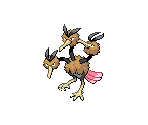 #085 Dodrio (male) - Pokémon Black / White