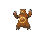#217 Ursaring (male) - Pokémon Black / White