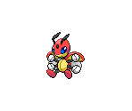 #166 Ledian (male) - Pokémon Black / White