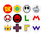 Emblems - Mario Kart DS