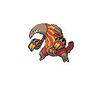 #631 Heatmor - Pokémon Black / White