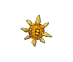 #338 Solrock - Pokémon Black / White