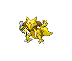 #064 Kadabra (male) - Pokémon Black / White