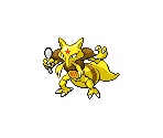 #064 Kadabra (female) - Pokémon Black / White