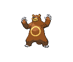 #217 Ursaring (female) - Pokémon Black / White