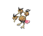 #085 Dodrio (female) - Pokémon Black / White