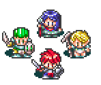 Hero's Party - Lufia & the Fortress of Doom