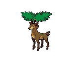 #586 Sawsbuck (summer) - Pokémon Black / White