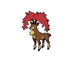 #586 Sawsbuck (autumn) - Pokémon Black / White