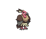 #630 Mandibuzz - Pokémon Black / White