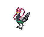 #521 Unfezant (male) - Pokémon Black / White