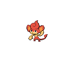#513 Pansear - Pokémon Black / White