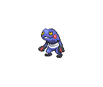 #453 Croagunk (male) - Pokémon Black / White