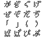 Font (Japanese) - Terranigma