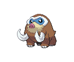 #473 Mamoswine (female) - Pokémon Black / White