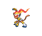#392 Infernape - Pokémon Black / White