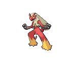 #257 Blaziken (female) - Pokémon Black / White
