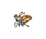 #267 Beautifly (male) - Pokémon Black / White