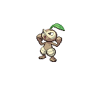 #274 Nuzleaf (female) - Pokémon Black / White
