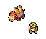 Numel & Camerupt - Pokémon Mystery Dungeon: Red Rescue Team