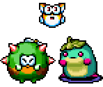 Hotcha Springs Enemies - The Legendary Starfy