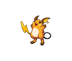 #026 Raichu (female) - Pokémon Black / White