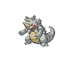 #112 Rhydon (female) - Pokémon Black / White