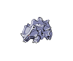 #111 Rhyhorn (male) - Pokémon Black / White