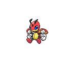 #166 Ledian (female) - Pokémon Black / White