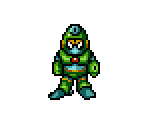 Bubble Man - Mega Man Soccer