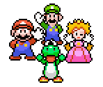 Mario, Luigi, Peach, & Yoshi - Mario and Wario (JPN)