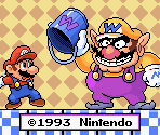 Title Screen - Mario and Wario (JPN)
