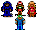 Playable Characters - Sorcerer's Kingdom