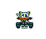 Rouge (Super Mario Kart-Style) - Sonic the Hedgehog Customs