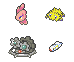 Menu Icons - Pokémon Black / White