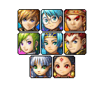 Protagonists' Mugshots - Golden Sun: Dark Dawn