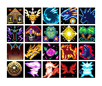 Summon Icons - Golden Sun: Dark Dawn
