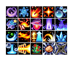 Psynergy Icons - Golden Sun: Dark Dawn