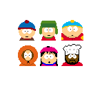 Character Icons - South Park Rally