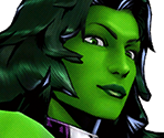 She-Hulk's Victory Portraits - Marvel vs. Capcom 3
